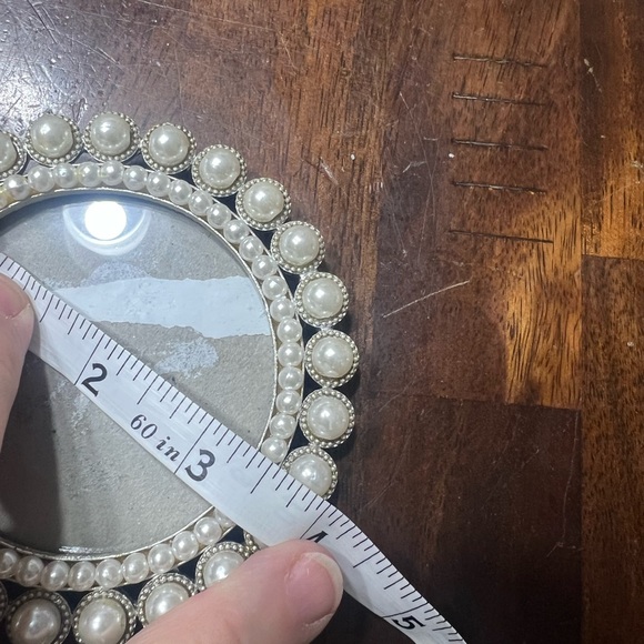 Nicole Miller Crystal and Pearl Picture Frames each sold separately large sold - Picture 5 of 5